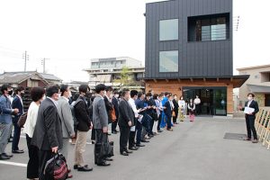丸尾建築の「おもてなし」を見ていただきました～BM視察会～