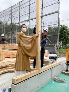 本日は上棟です。