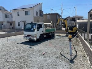 着工現場！