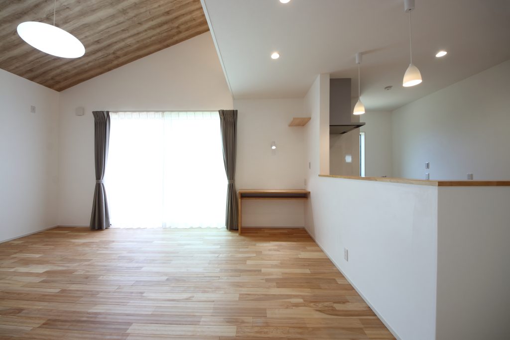 平屋のように暮らせる２階建ての家
