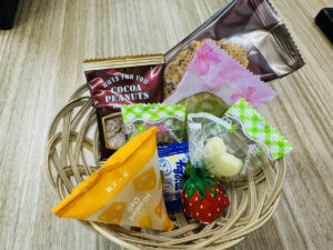 お客様のお菓子♪