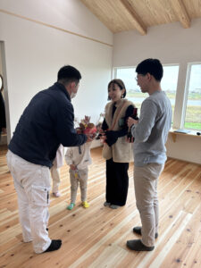 U様邸お引渡しでした♪