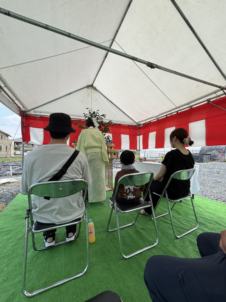 K様邸の地鎮祭がありました！